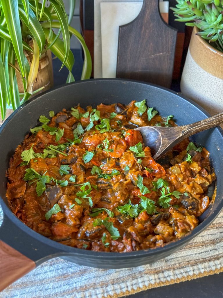 aubergine curry stoof 