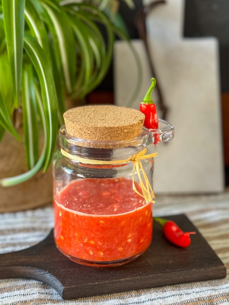 pinit sambal oelek zelf maken