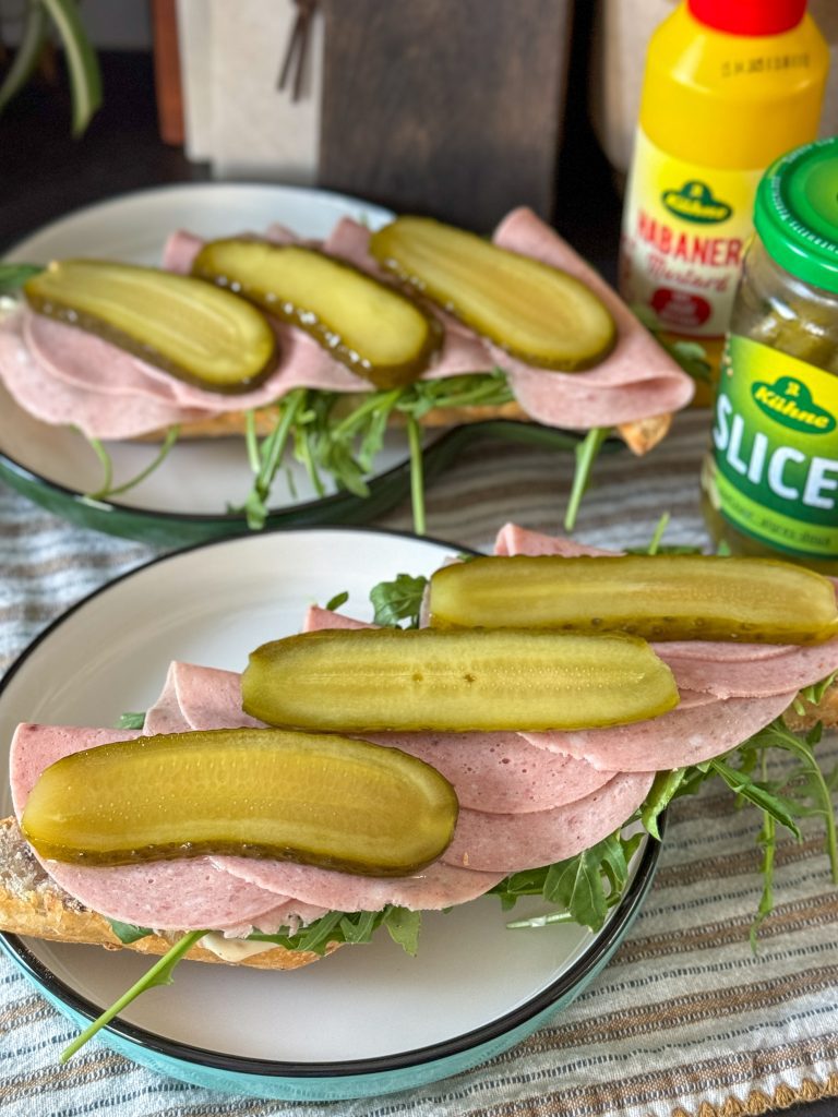 boterhamworst met augurk