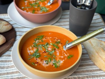 geroosterde tomatensoep