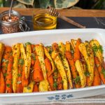 geroosterde wortel en pastinaak