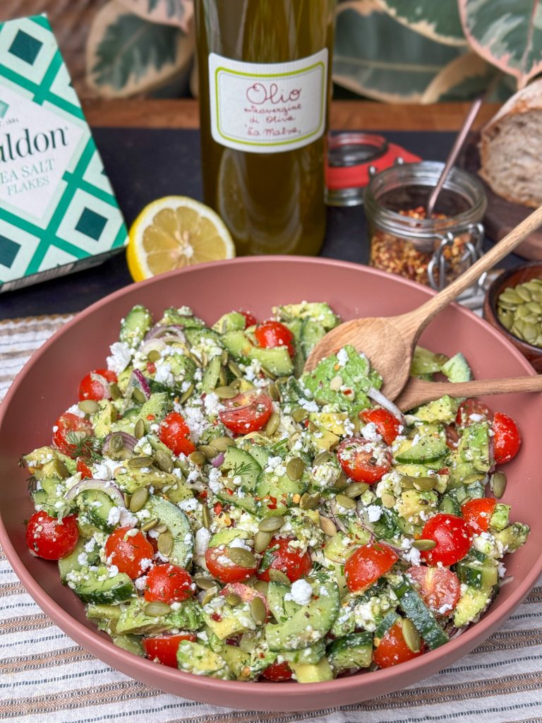 salade met avocado