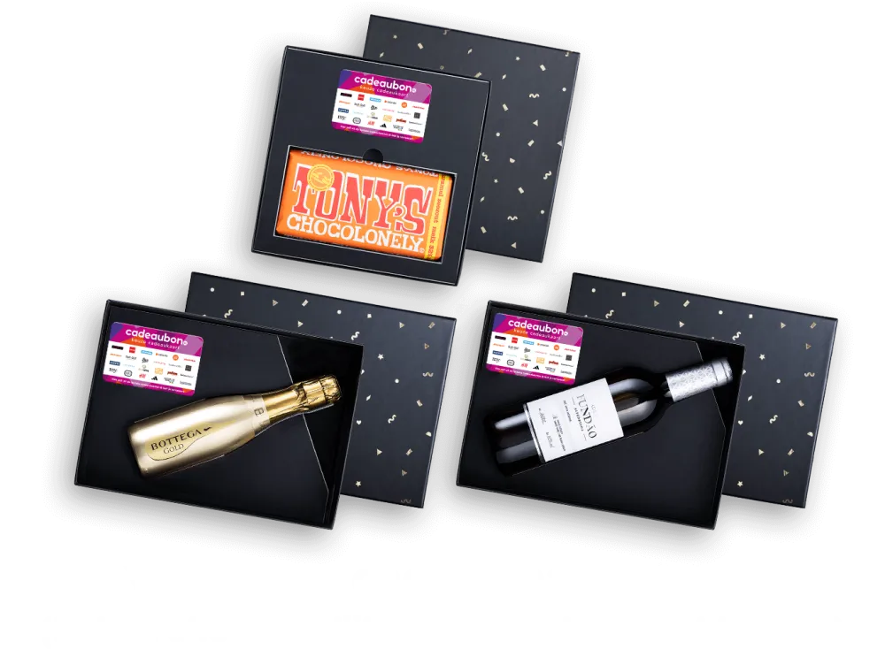 cadeaubon in verschillende verpakkingen mogelijk