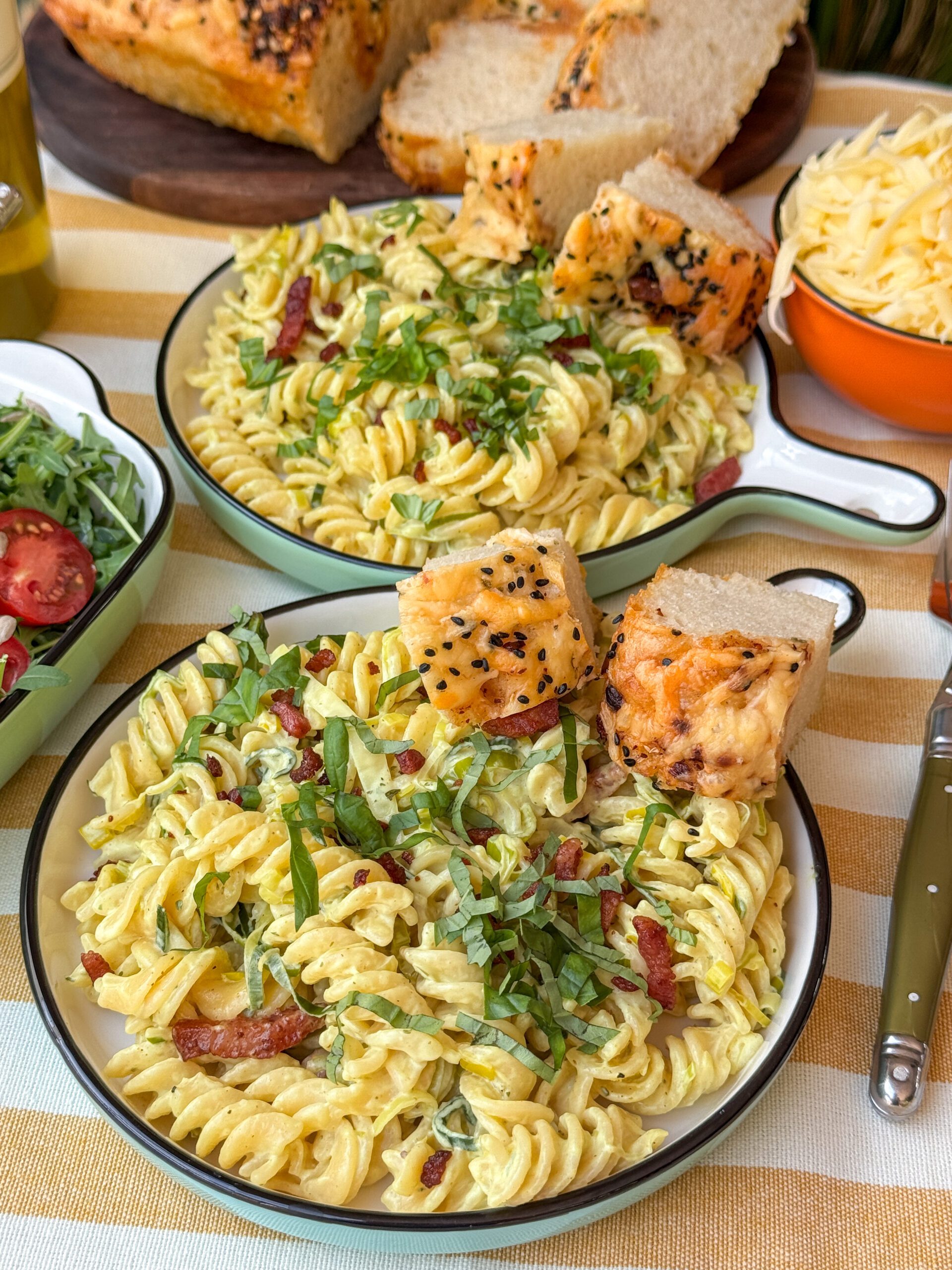 Top 10 recepten april: pasta met prei, spek en Boursin