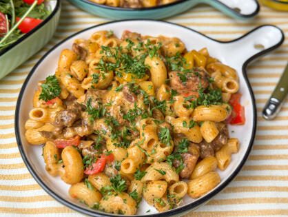 Romige fajita pasta – Top 10 recepten mei 2025