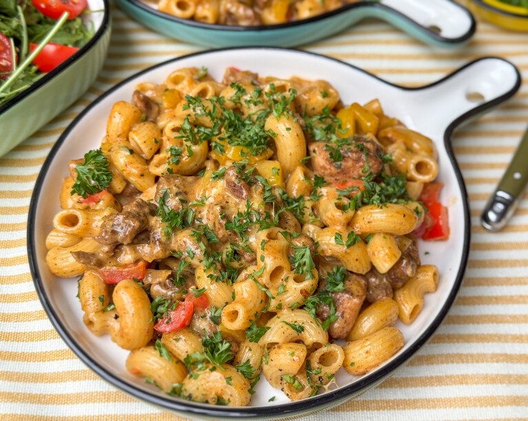 Romige fajita pasta – Top 10 recepten mei 2025