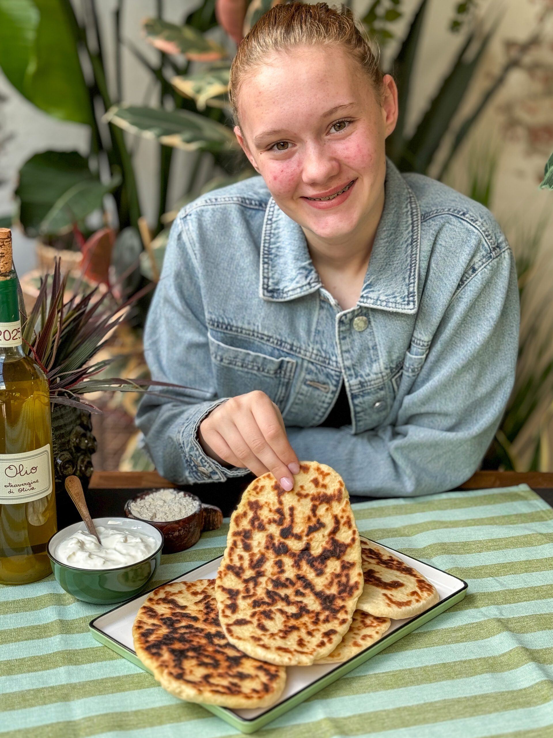 Amaranthe in de keuken met zelfgemaakt flatbread – samen bakken