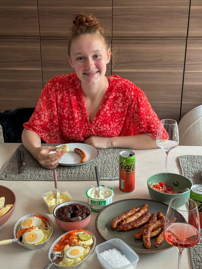 Thuis bij familie over de kook: week 26