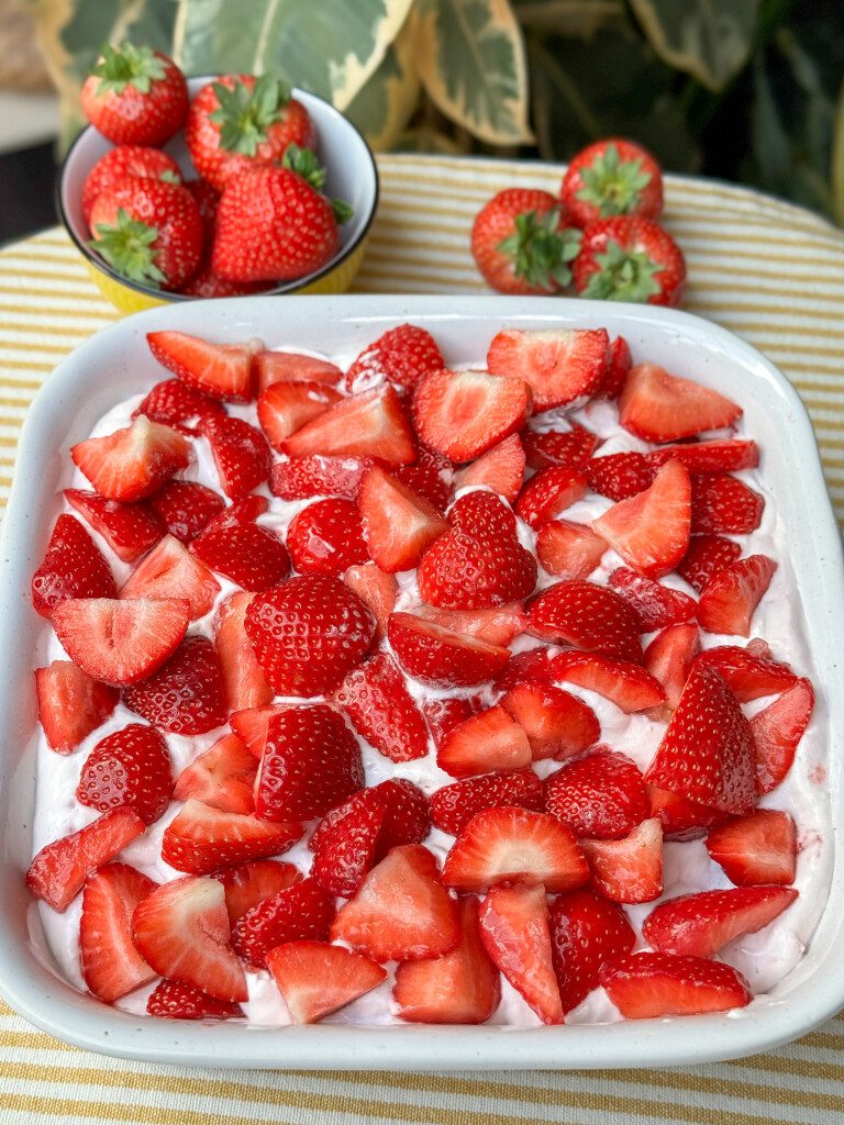 zelfgemaakte aardbeien tiramisu makkelijk recept