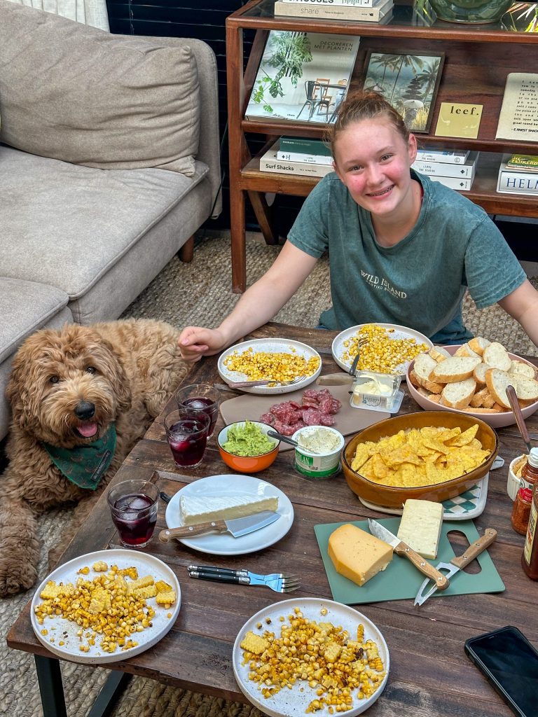 Thuis bij familie over de kook: week 27