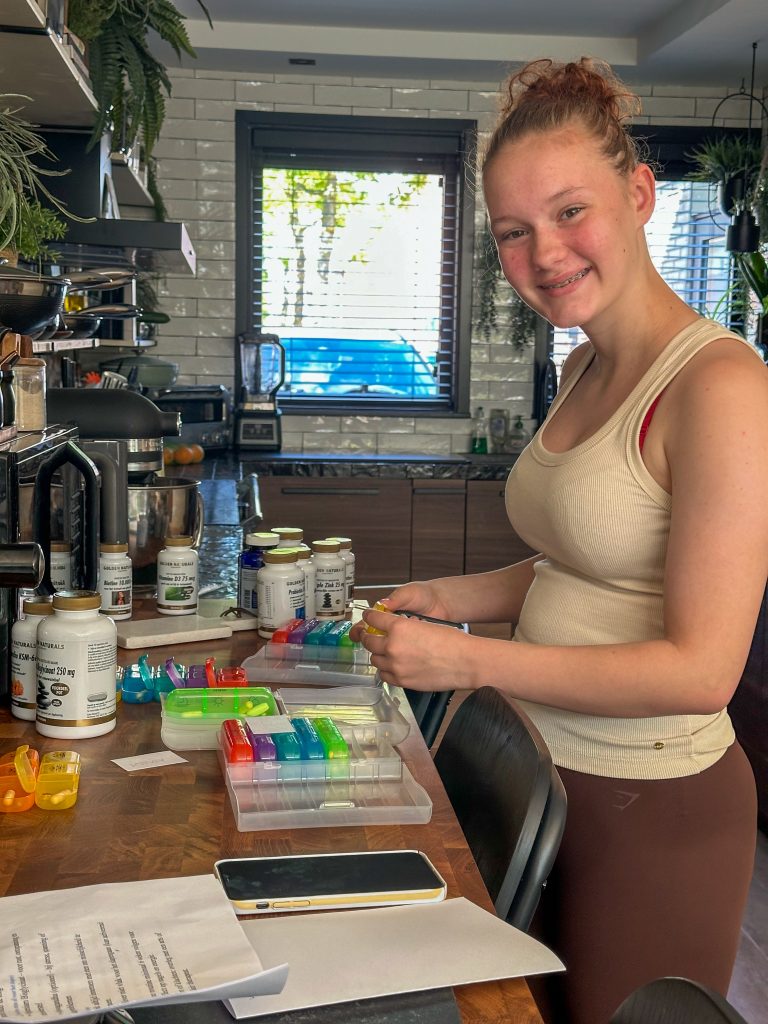 Thuis bij familie over de kook: week 27