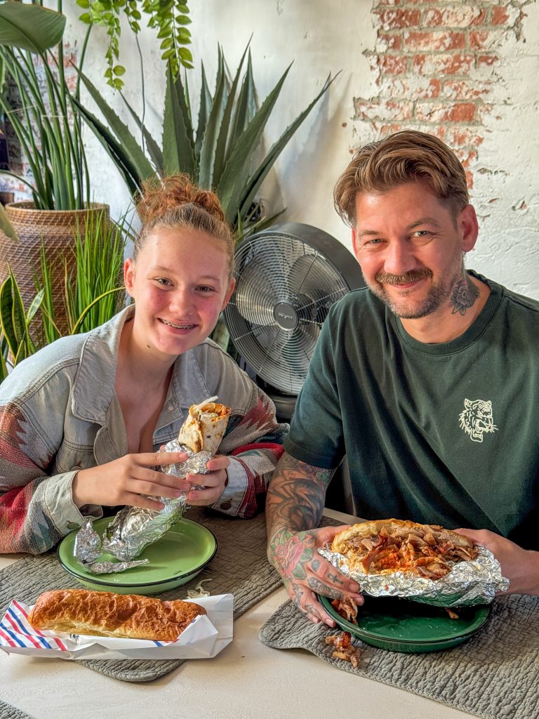 Thuis bij familie over de kook: week 27