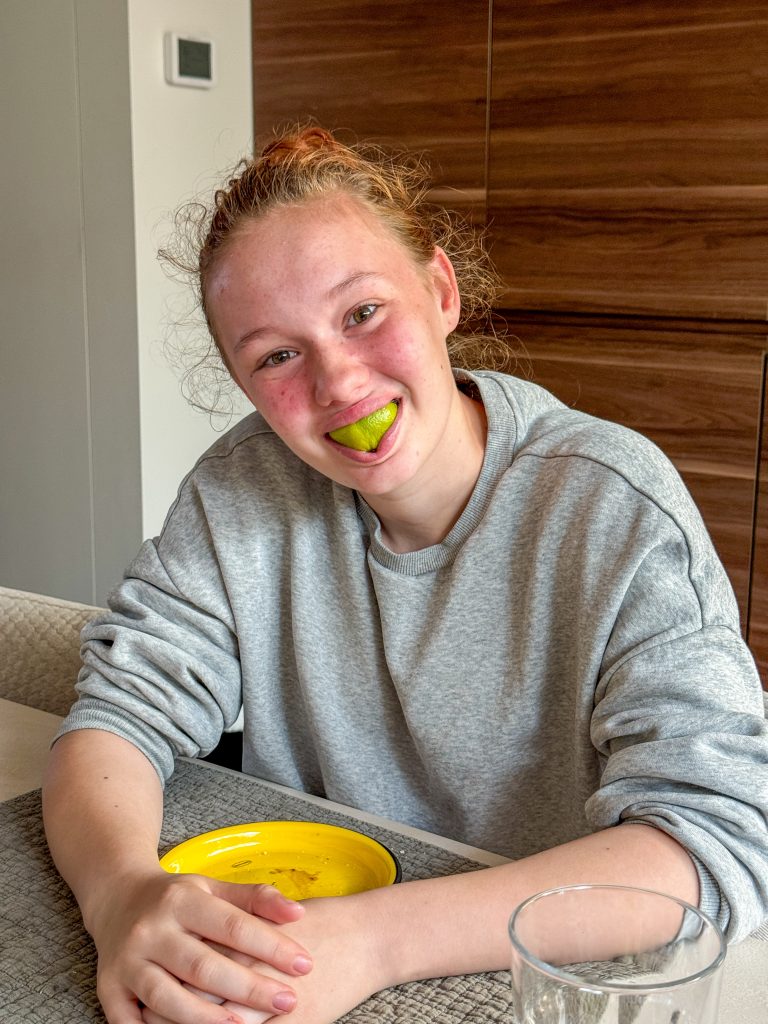 Thuis bij familie over de kook: week 29