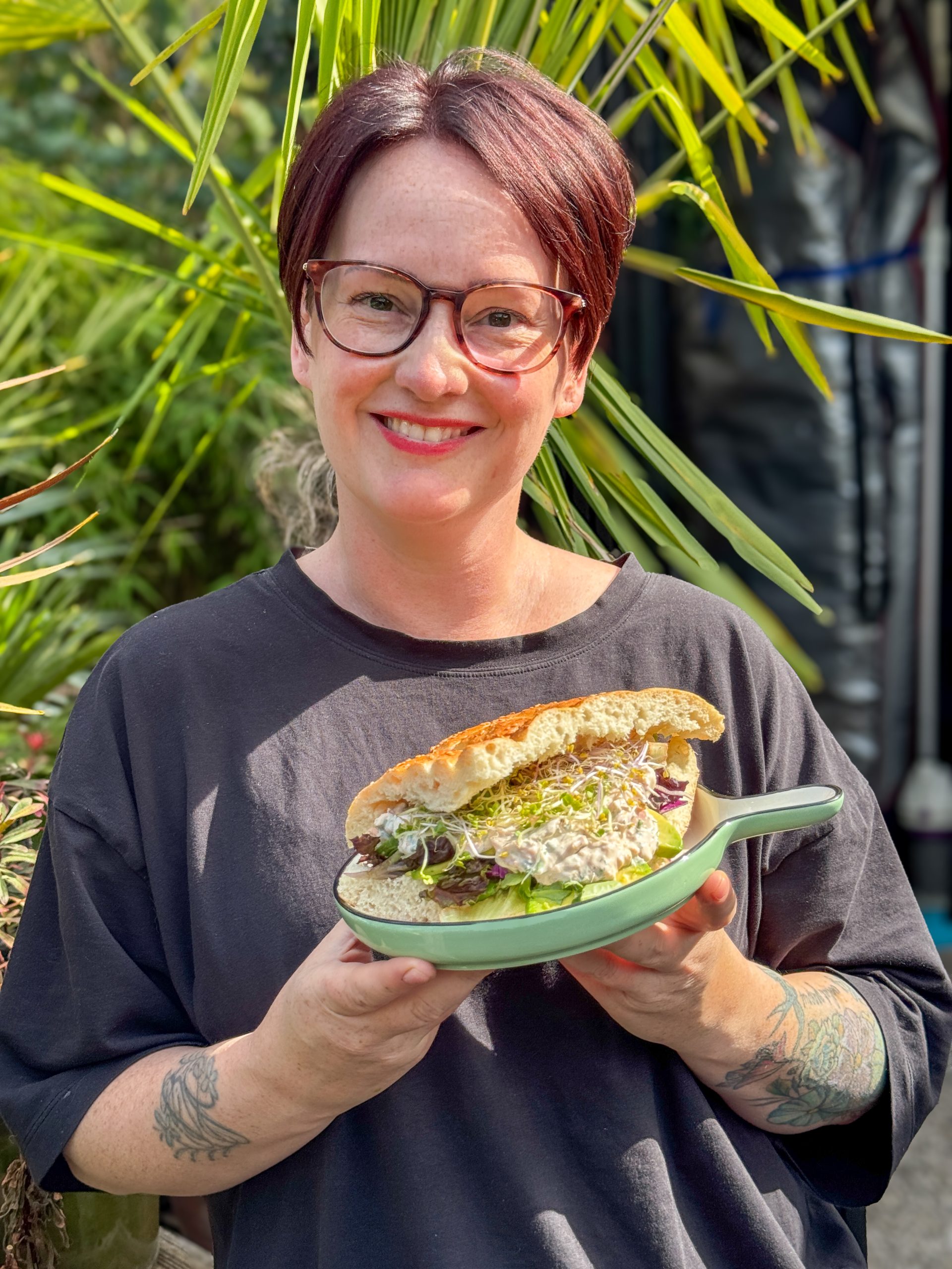 Marie Louise – Turks brood met zalm