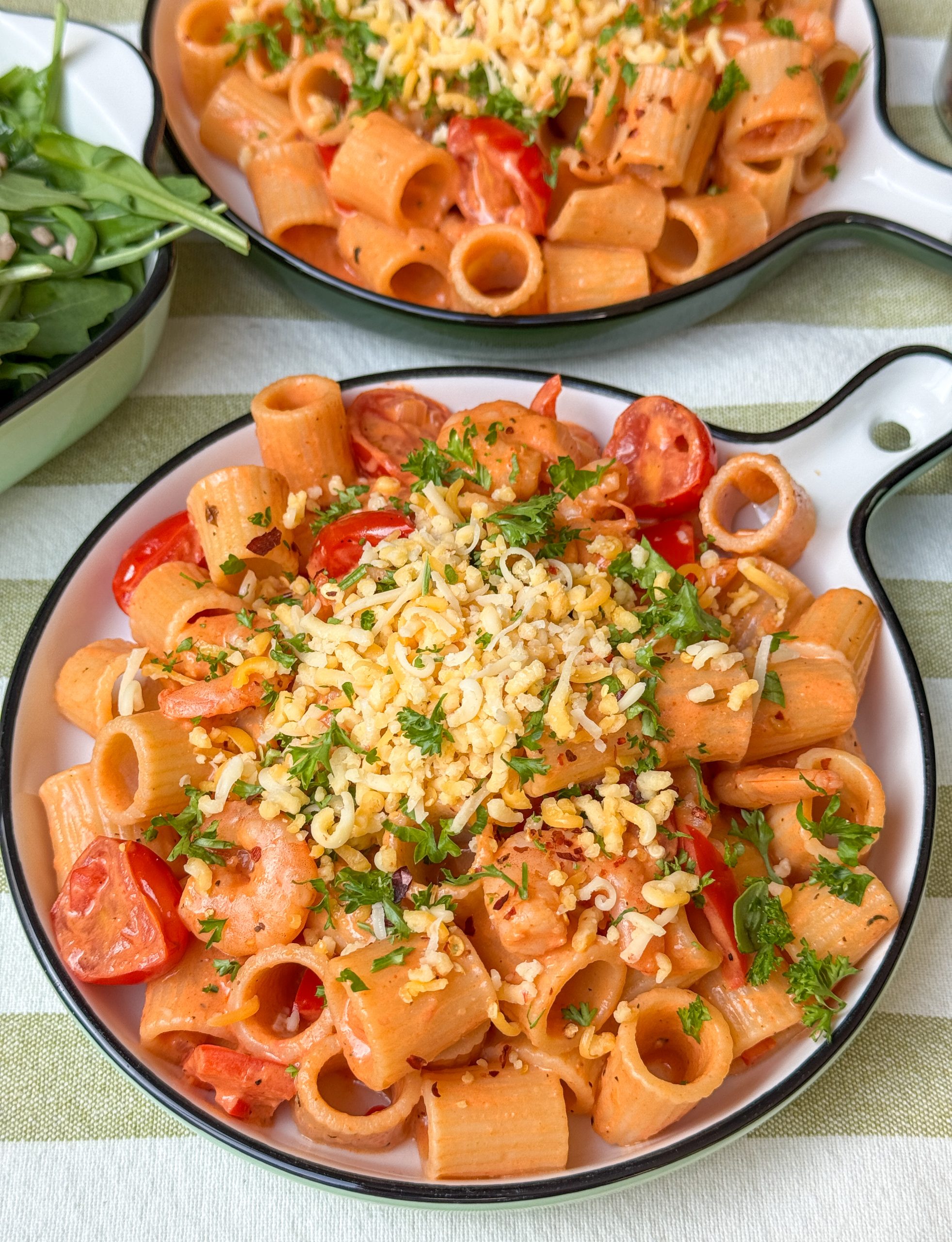 Pasta met groene asperges, citroen en dille - makkelijk en fris recept