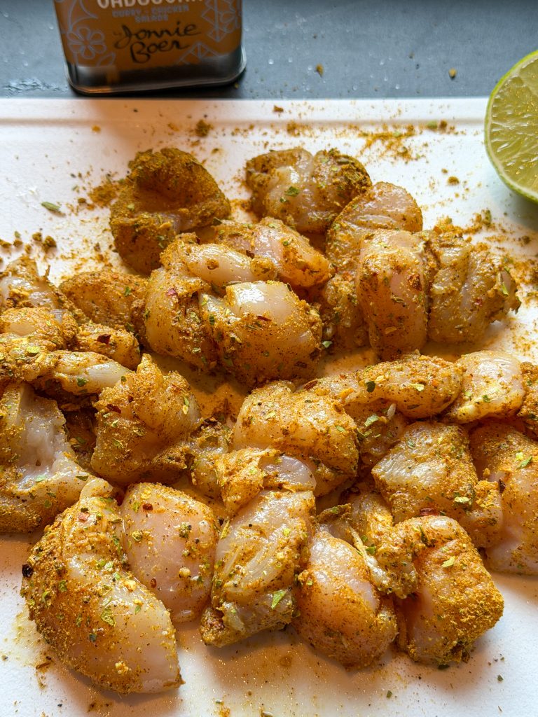 kip kruiden met vadouvan en limoensap