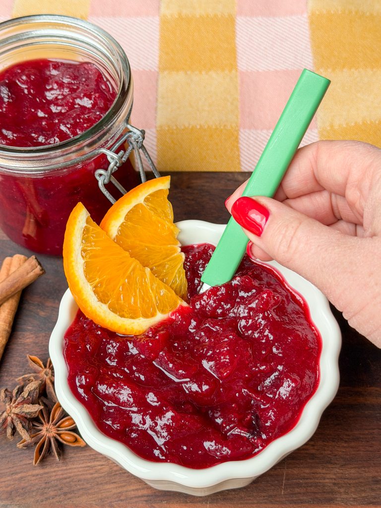 Zelf cranberry compote maken