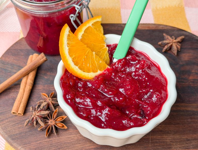 Cranberry compote recept