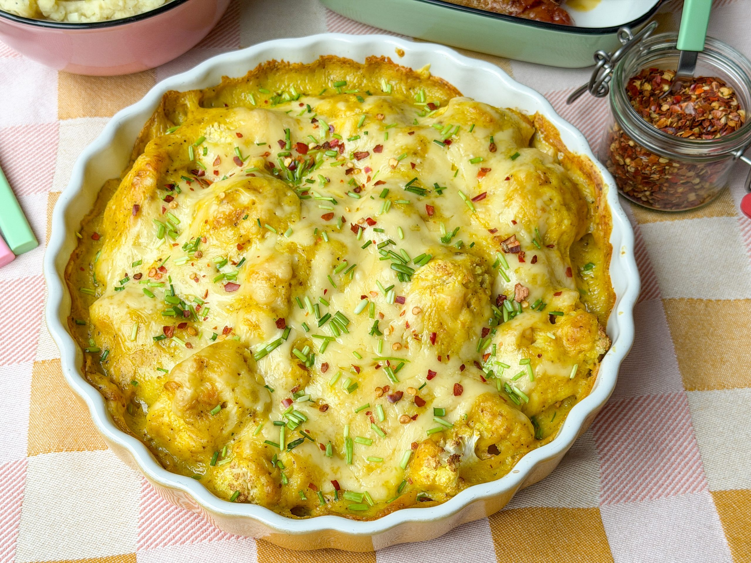 Bloemkool ovenschotel met bechamelsaus, kruidig en romig recept